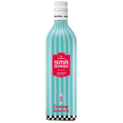 Små Shakes Creamy Strawberry 15% 07 l