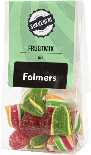 Frugtmix Folmers Sukkerfri 70g