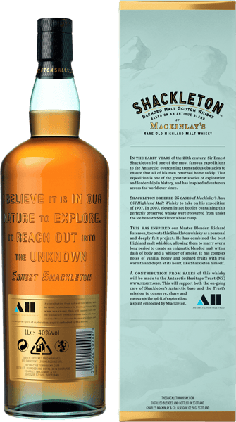 Shackleton Scotch Blended Malt 40 % 1l
