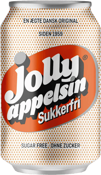 Jolly Appelsin Sukkerfri 18x033l