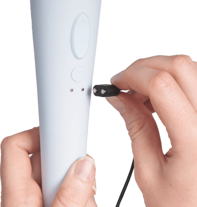 Syndig luxy blå Ekstra Kraftig Magic Wand Vibrator