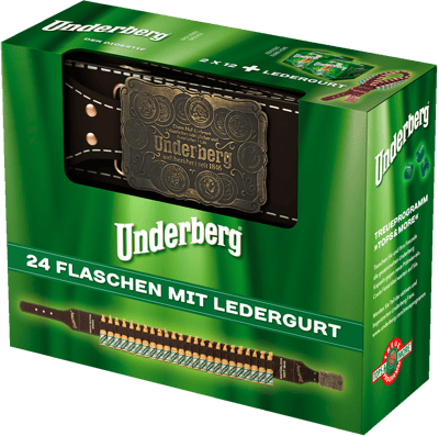 Subberg læderbælte med 24 fl 44 %