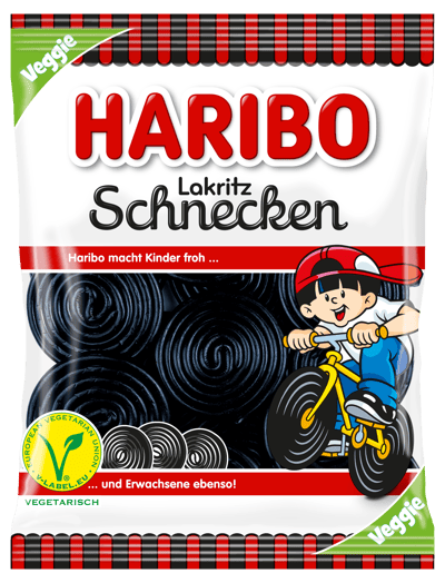 Haribo Lakritz Schnecken 175G