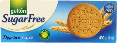 Gullón digestivo sukkerfri 400g