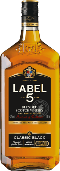 Label 5 whisky 40% 1 l