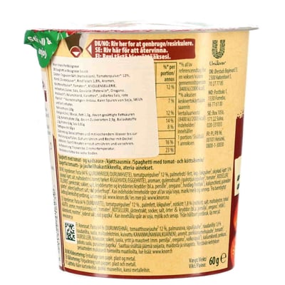 KNORR SNACK POLOGNESE 60 G