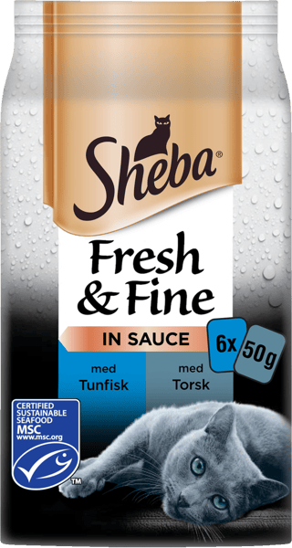 Sheba Fresh & Fine Fisk Menu 6x50 g