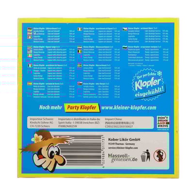 Kleiner Klopfer Sunshine Mix 25x20 ml 15-17%