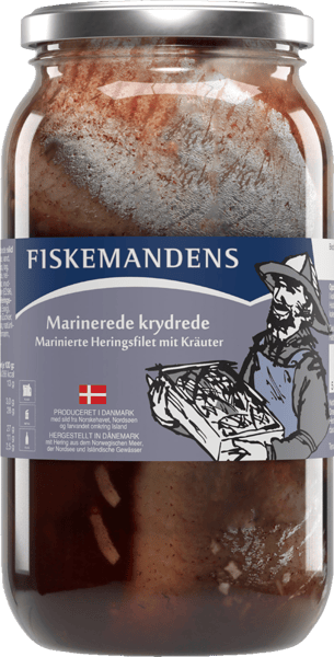 Marinerede Krydrede Fiskemandens 1150 550 g