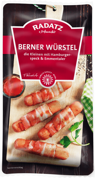 Radatz Mini Ostepølse I Svøb 220 g