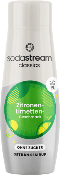 Sodastream Sirup Zitrone-Limette Uden Sukker 440ml