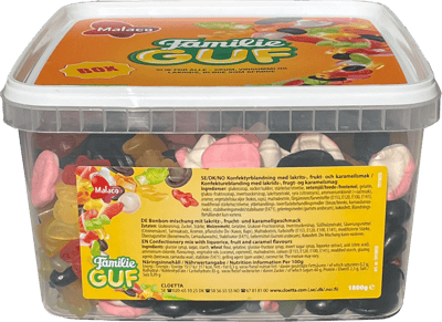 Malaco Familie Guf 180 kg Bøvte