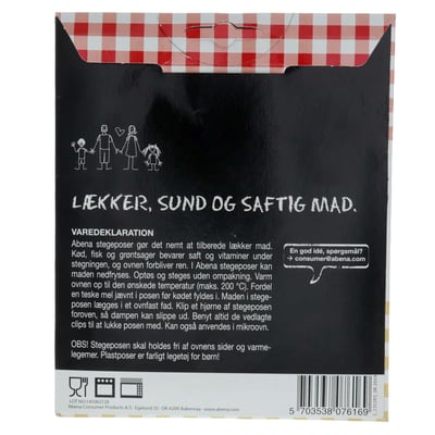 Stegepose str mare 2 stk