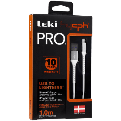 Leki bycph Pro Cable - USB to Lightning 10 m