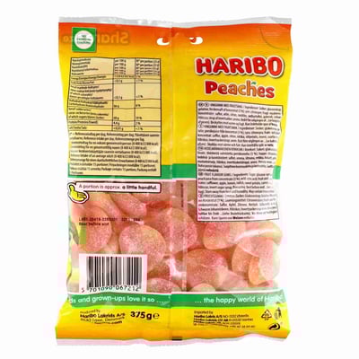 Haribo Ferskner 375 g