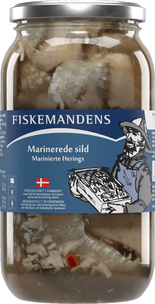 Marinerede Sild Fiskemandens 1150 550 g