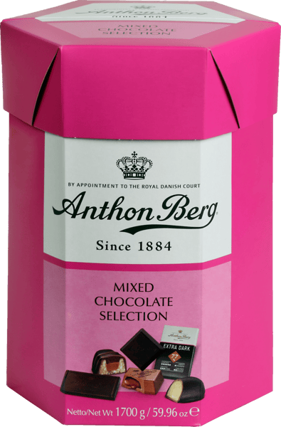 Selezione di cioccolatini misti di Anthon Berg 17 kg