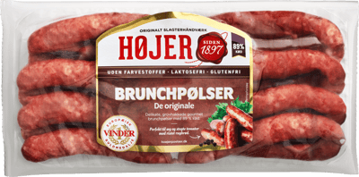 Højer Brunch Pølser 350G