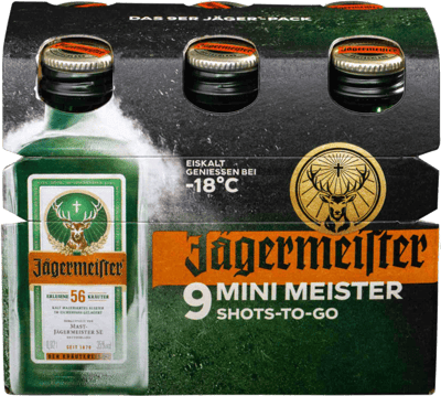 Jägermeister 35% 9x002 l