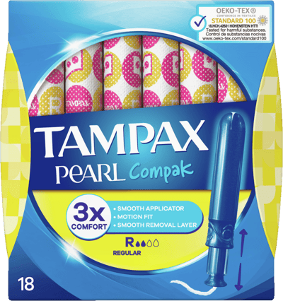 Tampax Compak Pearl obișnuit SP
