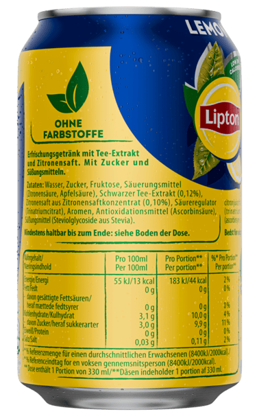 Lipton Lemon Ice Tea 24x033L