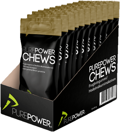 Purepower Chews Frugtmix 40 g
