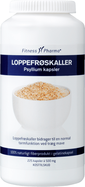 Fitness pharma psyllium loppefrøkapsler