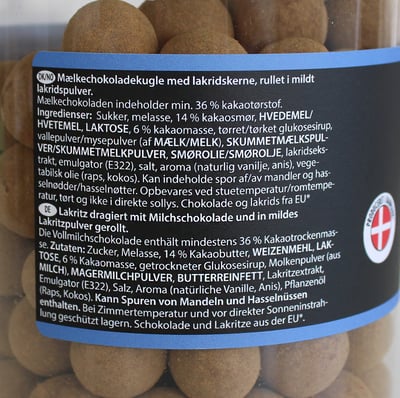 Lakridskugler ușor 600g