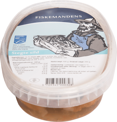 Stegte Sild Fiskemandens 500 250 g