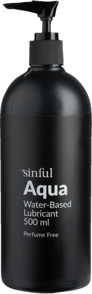 Sinful Aqua Vandbaseret Glidecreme 500 ml