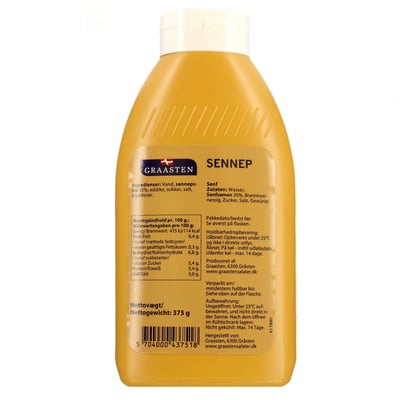 Graasten Sennep 375g
