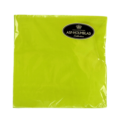 20stk Servietter 33cm Kiwi