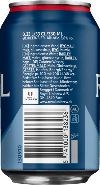 Royal Export 58% 24x033l ds