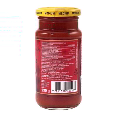 Santa Maria Tex Mex Taco Sauce Medium 230 g