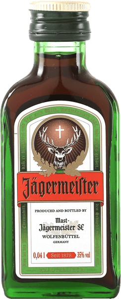 Jägermeister in miniatura 35% 004 L