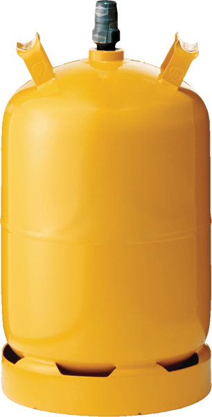 Gas Ombytning 11kg Gul Flaske BYTTEPRIS
