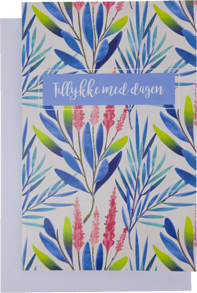 Kort m Kuvert 11x17cm