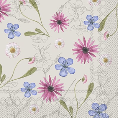 20 stk Servietter 33x33 cm Deko