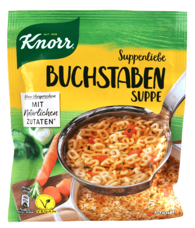 Knorr Bogstavssuppe