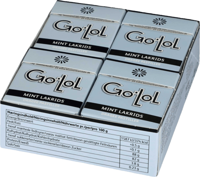 Gajol Hvid Mint Toms 8x23g