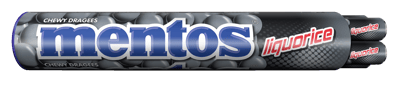 Mentos liquoorice jumbo roll 8-pak 296 g