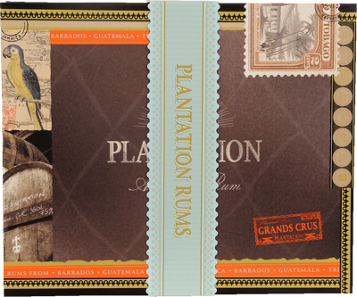 Caja de cigarros de plantación de ron 6x01 l