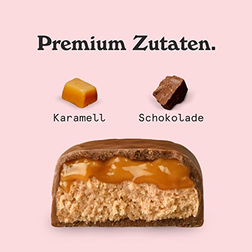 Nicks protein bar mix, keto protein bars låga kolhydrat snacks utan tillsatt socker, glutenfri | 15g protein med kollagen (9 proteinstänger x 50 g)