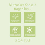 Sovita blodsockerkapslar | Med Cinnamon Bark -extrakt | Kosttillägg | 120 kapslar