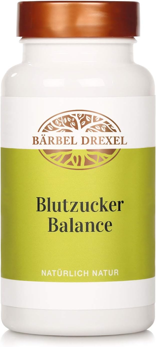 Bärbel Drexel® Capsulele de echilibru a zahărului din sânge Regulat (216 buc) 100% vegane fabricate în Germania Complex unic: Magnezium Cinnamon Zinc Chrom Purslane Pepene amar, nivel de zahăr din sânge