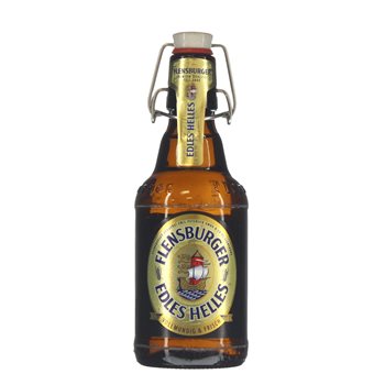 FLENSBURGER EDLES HELLES 0,33 L. + Hose