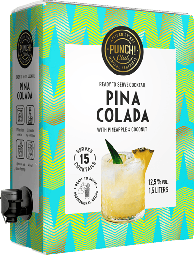 Punch Club Pina Colada 125% 15l
