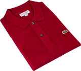 Lacoste Polo Bordeaux Str L L