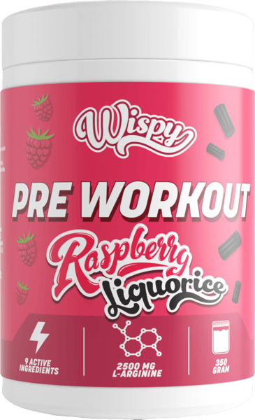 Wispy Pre Workout Raspberry Liquorice