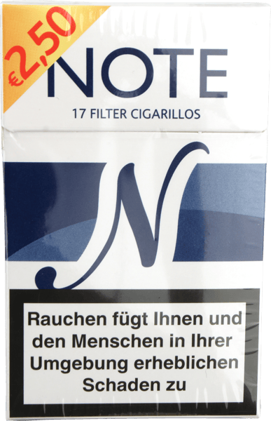Notă albastru 17'er
